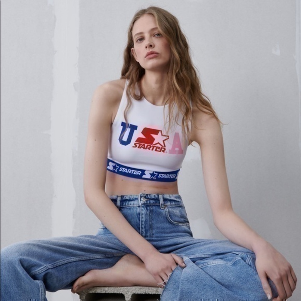 ZARA crop top starter  0085/236